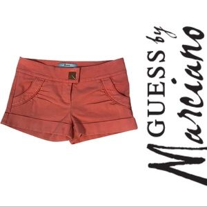 marciano pink shorts size 0